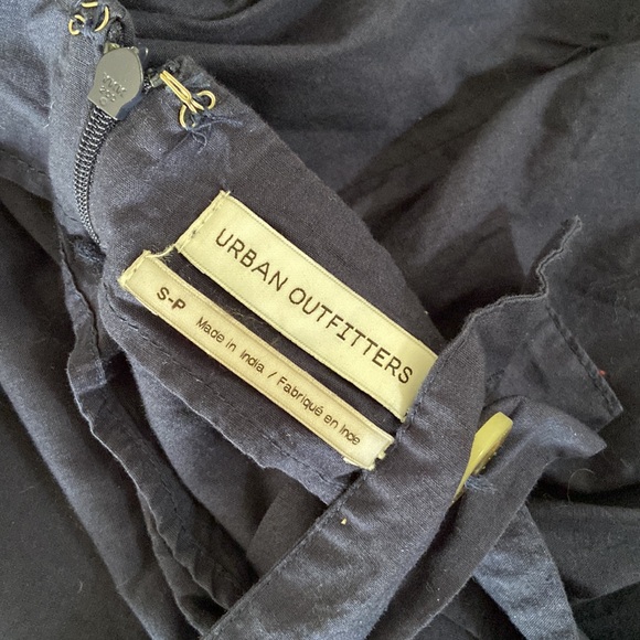 Navy Urban Outfitters 100% cotton overalls - Picture 2 of 4